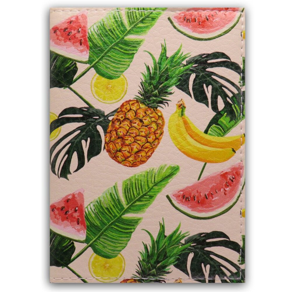 Passport Cover, Travel Holder, Eco-leather Case, Gift for Women Men Kids